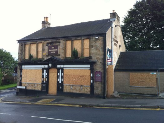 The Hallamshire Hotel on Lydgate Lane: facing demolition to make way for a housing development